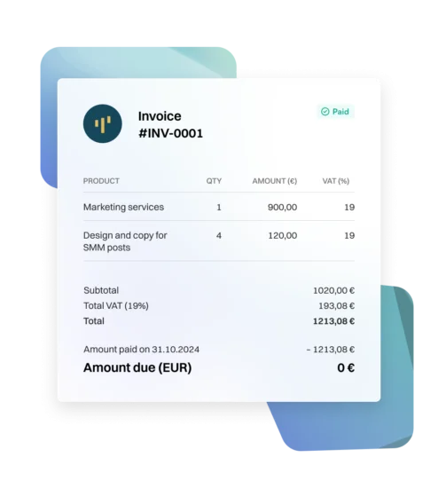 Invoices Created with ‘Paid’ Status